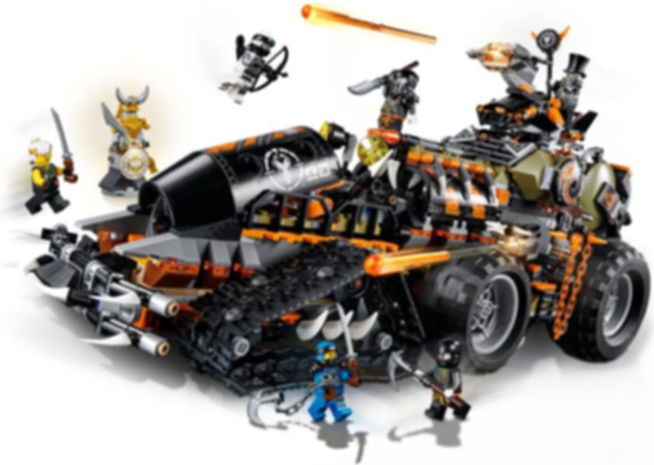 LEGO® Ninjago Drachen-Fänger spielablauf
