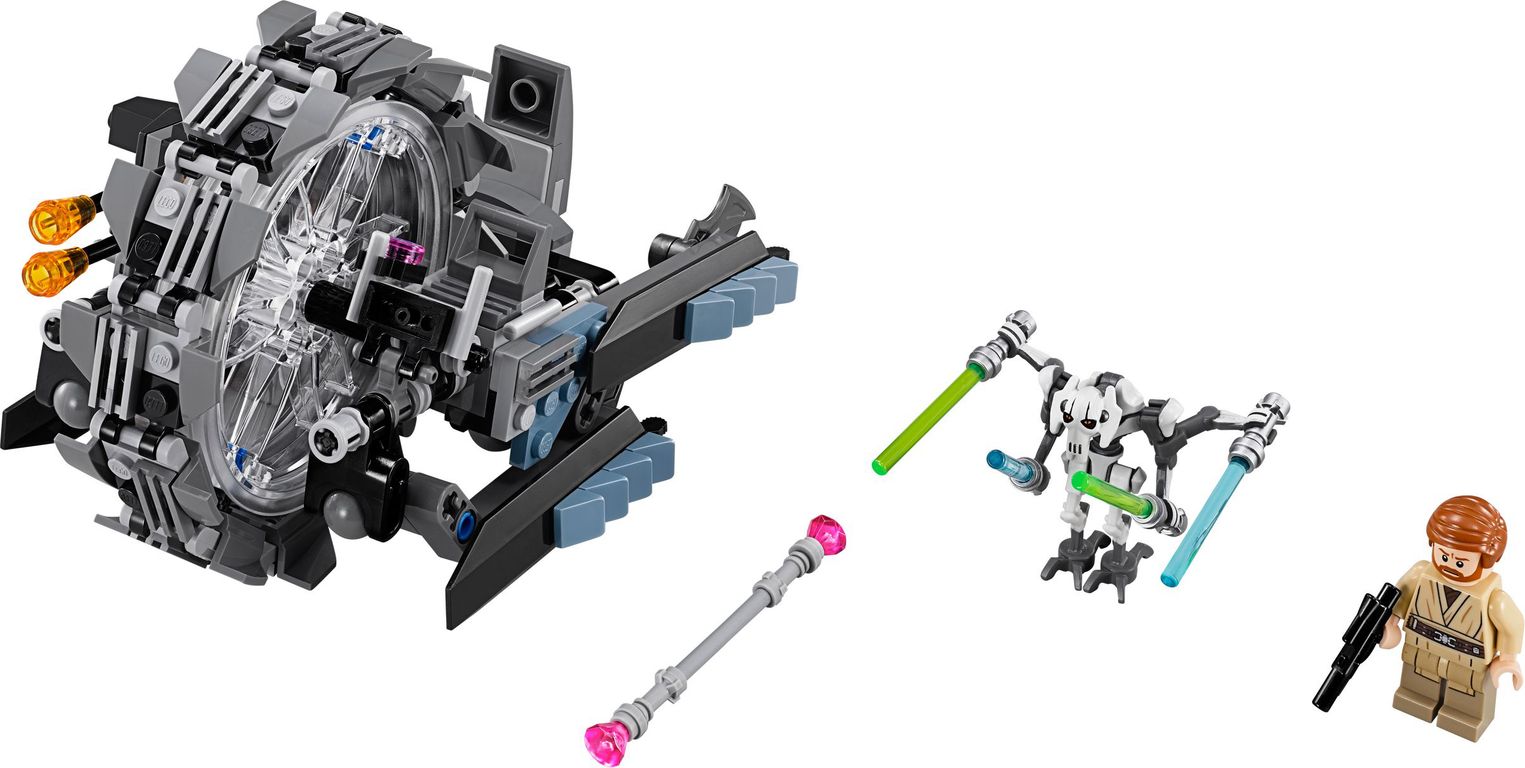 LEGO® Star Wars General Grievous' Wheel Bike components