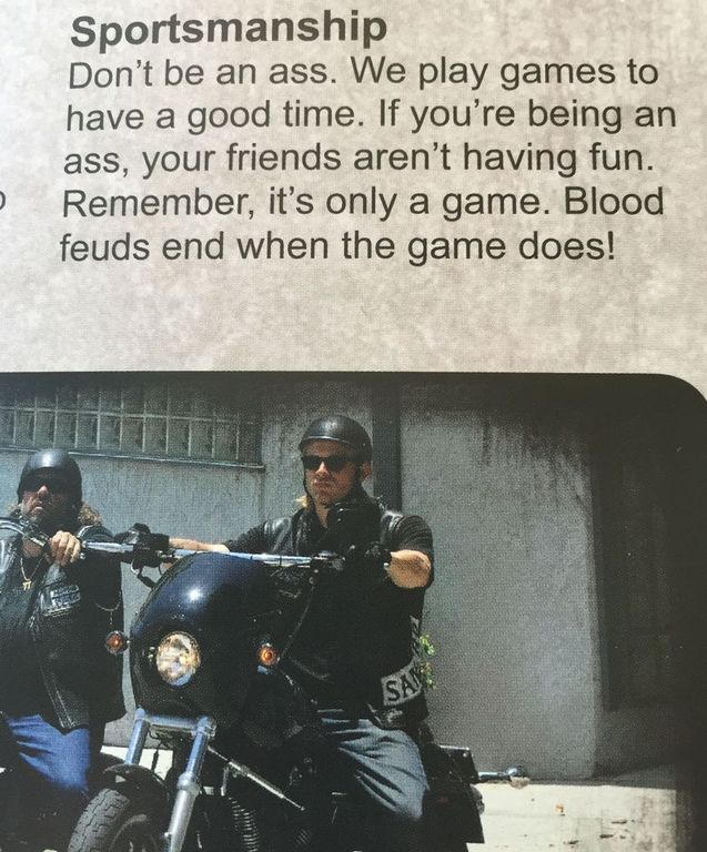 Sons of Anarchy: Men of Mayhem card