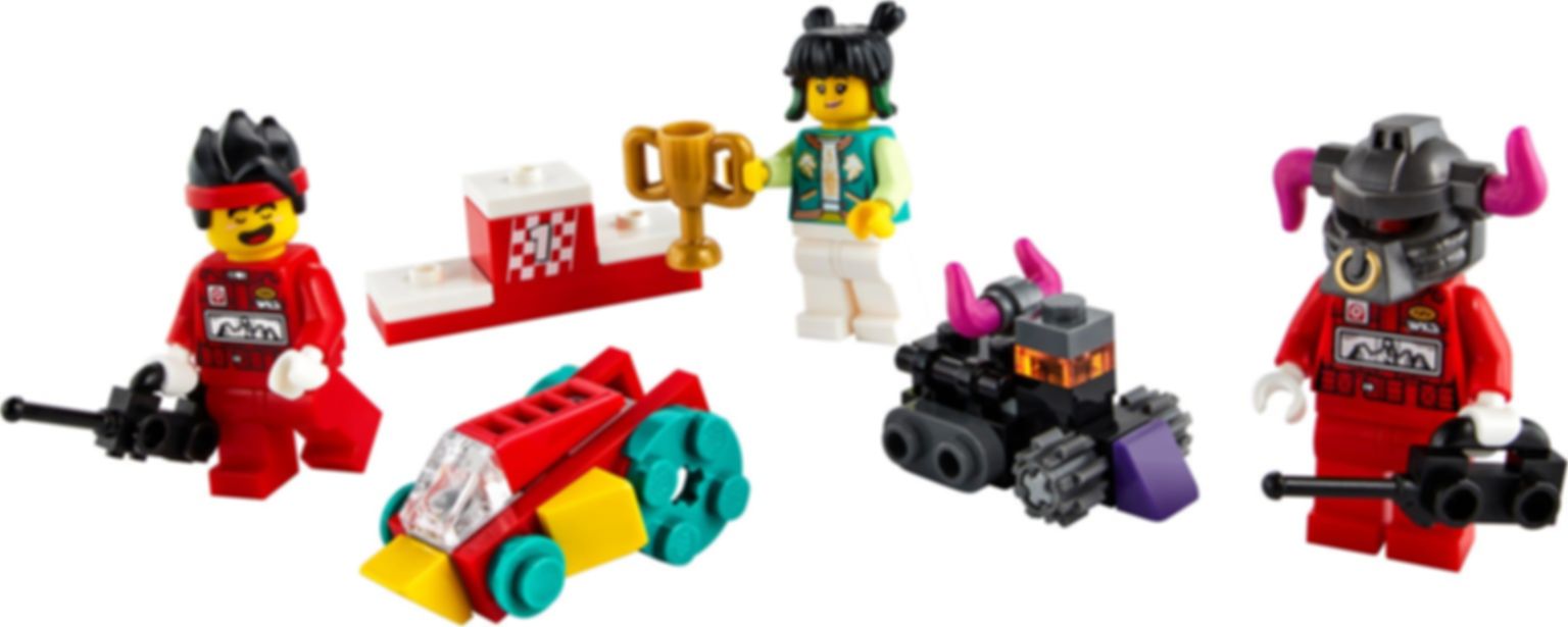 LEGO® Monkie Kid Monkie Kid's RC race componenten