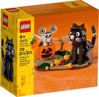 Katz und Maus an Halloween