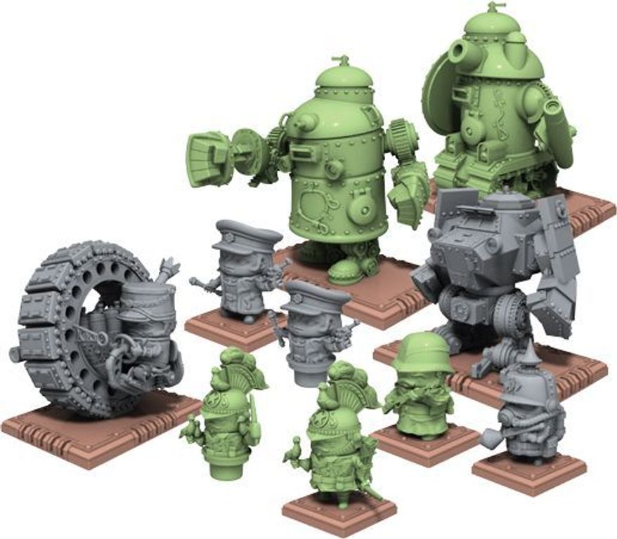 Rivet Wars: Second Wave miniaturas