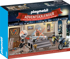 Playmobil® City Action Advent Calendar Police Museum Theft