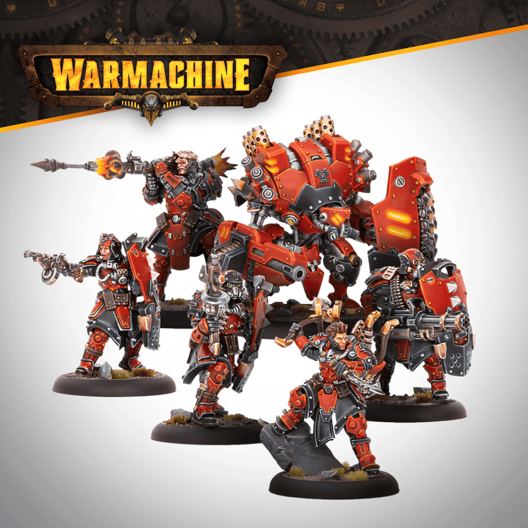 Warmachine: Two Player Starter Set miniatures