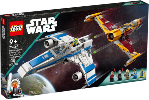 LEGO® Star Wars E-Wing della Nuova Repubblica vs. Starfighter di Shin Hati