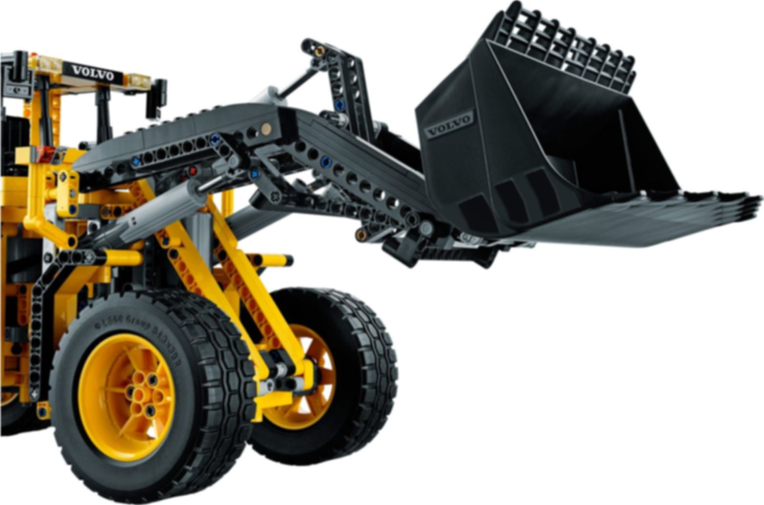 LEGO® Technic Excavadora con Ruedas VOLVO L350F con control remoto partes