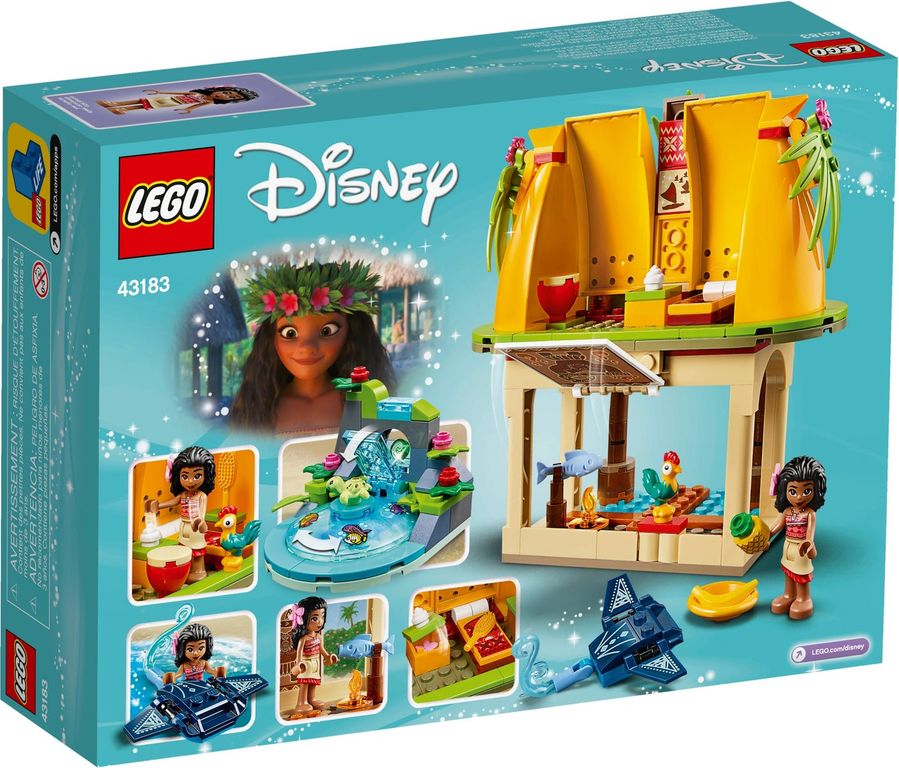LEGO® Disney Moana's Island Home back of the box