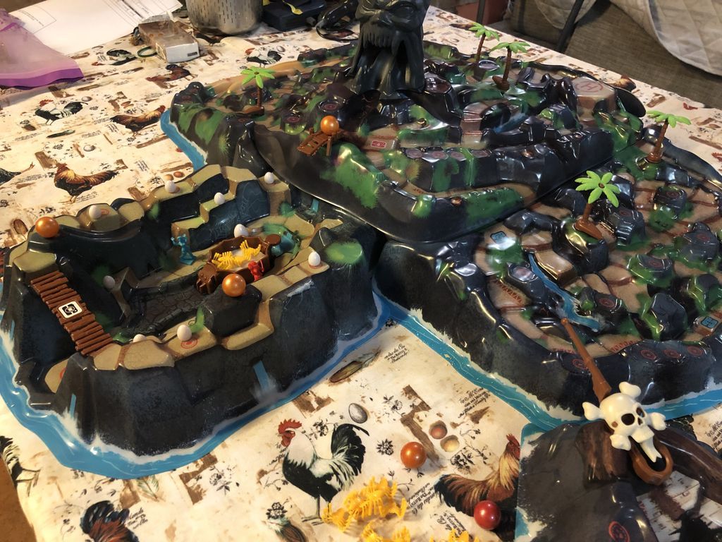 Fireball Island: The Curse of Vul-Kar - Spider Springs speelwijze