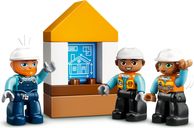 LEGO® DUPLO® Baustelle mit Abrissbirne minifiguren