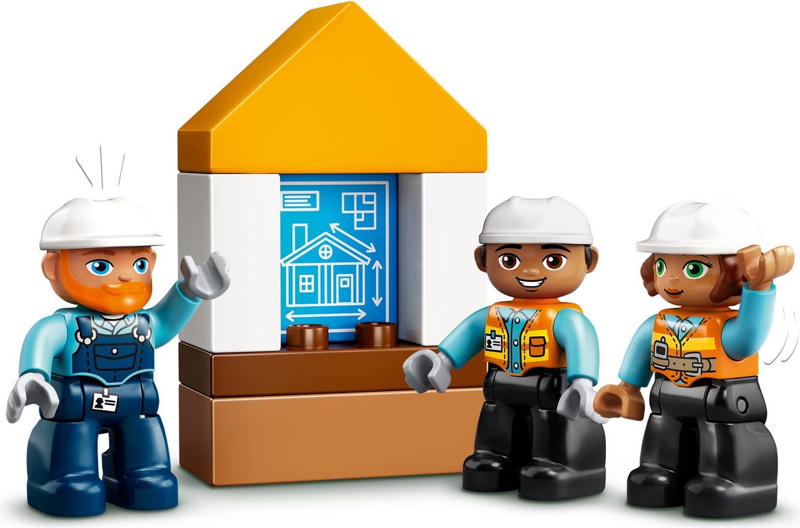 LEGO® DUPLO® Sloopkogel Afbraakwerken minifiguren