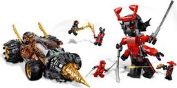 LEGO® Ninjago Cole's Earth Driller gameplay