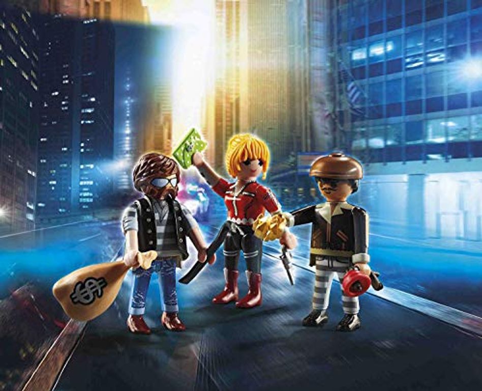 Playmobil® City Action Thief Figure Set gameplay
