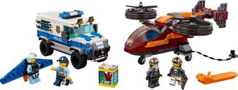 LEGO® City Sky Police Diamond Heist components