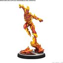 Marvel Crisis Protocol Captain America & Original Human Torch miniatuur