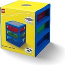 Transparent Blue LEGO® Rack System