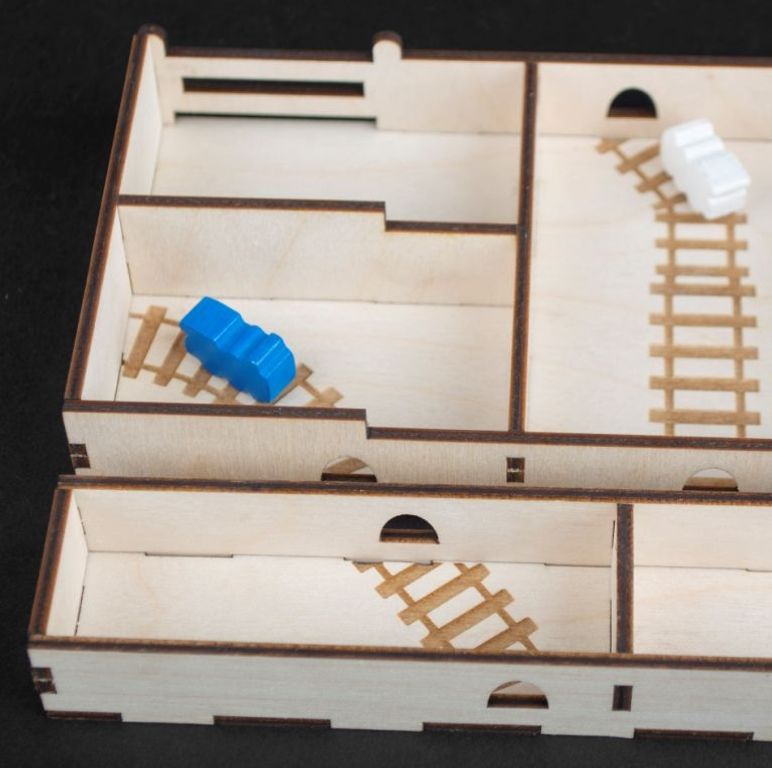 Great Western Trail: Laserox Western Vault insert box