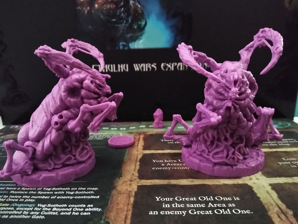 Cthulhu Wars: Opener of the Way Expansion components