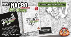 MicroMacro: Crime City – Full House componenten
