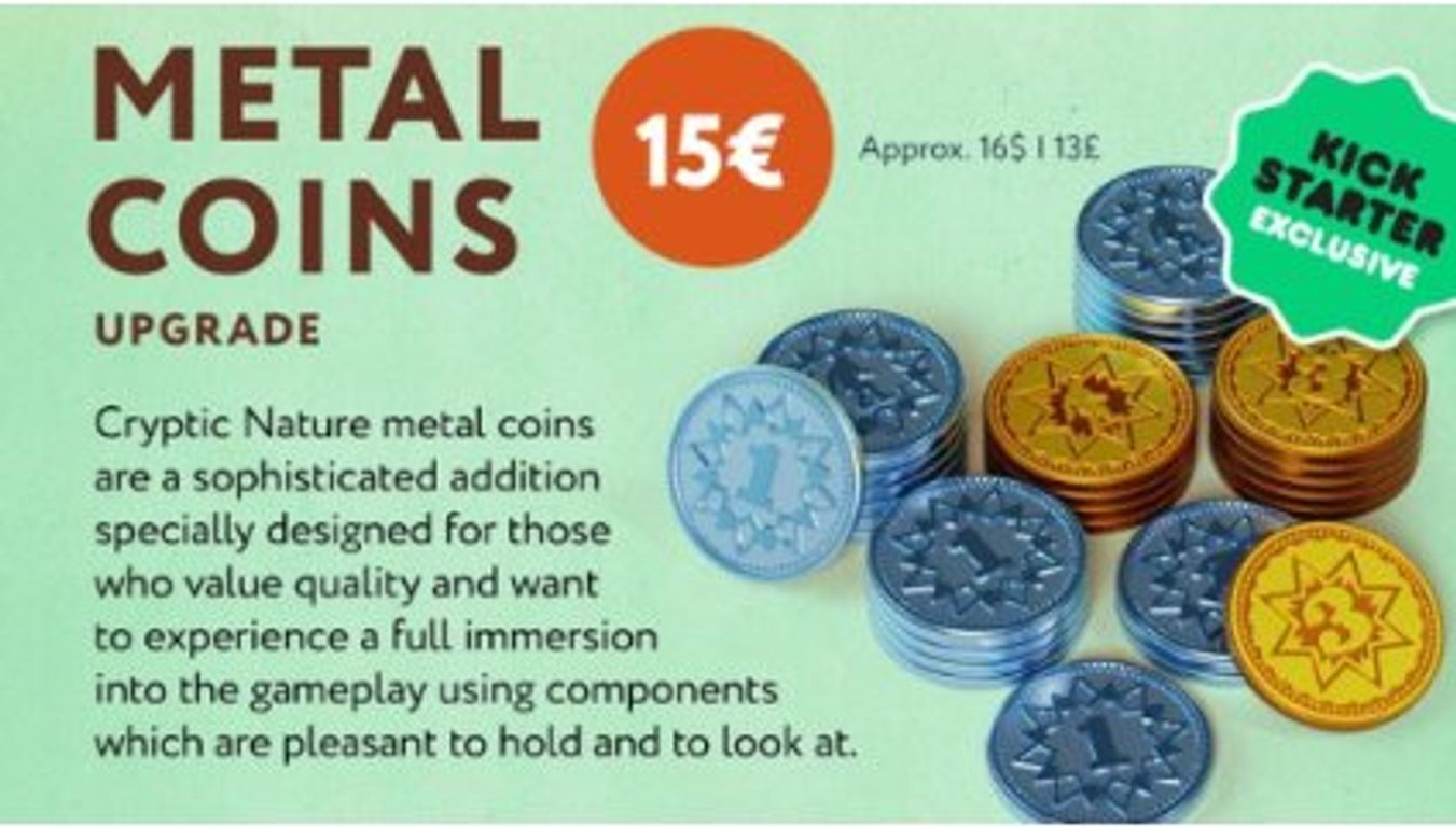 Cryptic Nature: Metal Coins manual