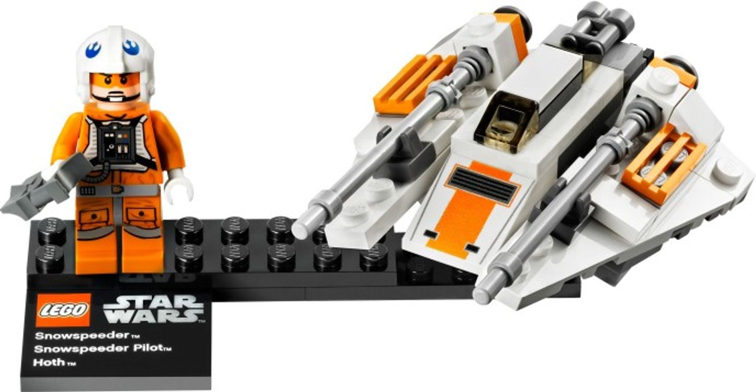 LEGO® Star Wars Snowspeeder & Planet Hoth componenten