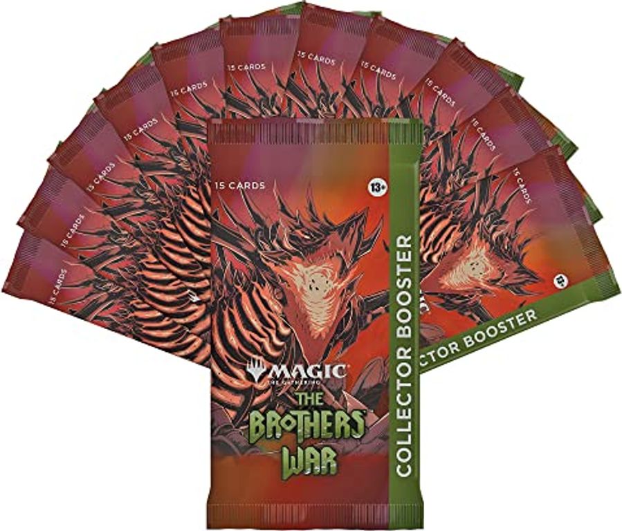 Magic the gathering - The Brothers War Collector's Booster Display (12 Packs) components