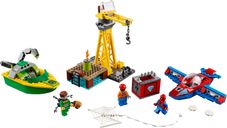 LEGO® Marvel Spider-Man: Doc Ock Diamond Heist components