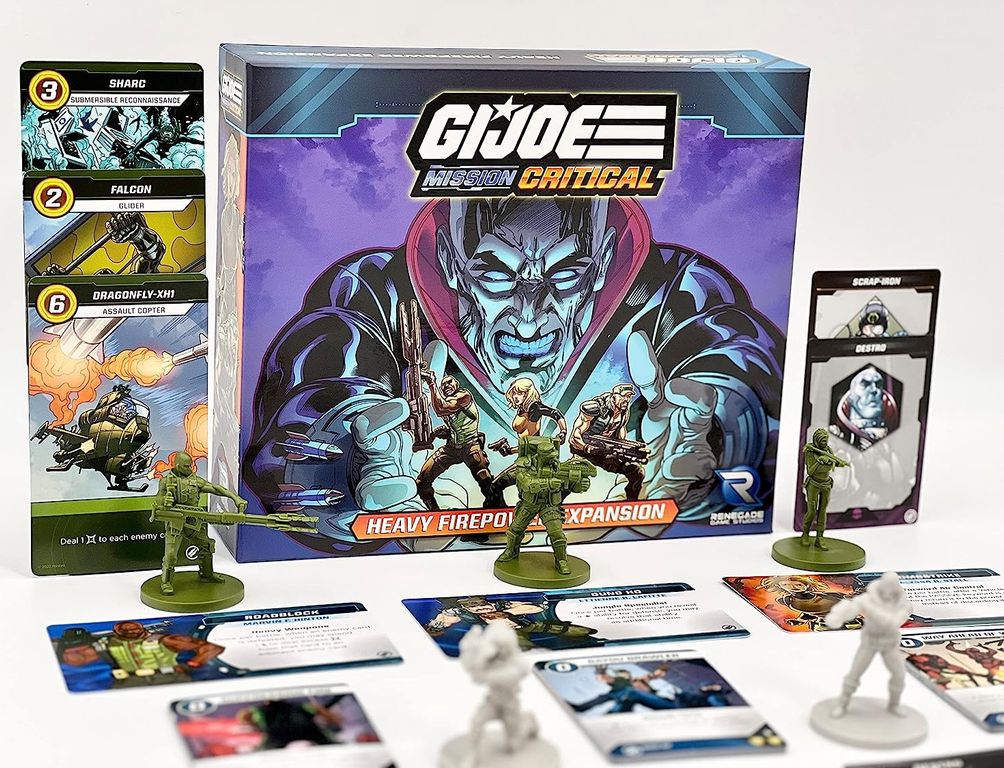 G.I. JOE Mission Critical: Heavy Firepower boîte