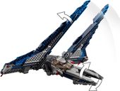 LEGO® Star Wars Mandalorian Starfighter™ components