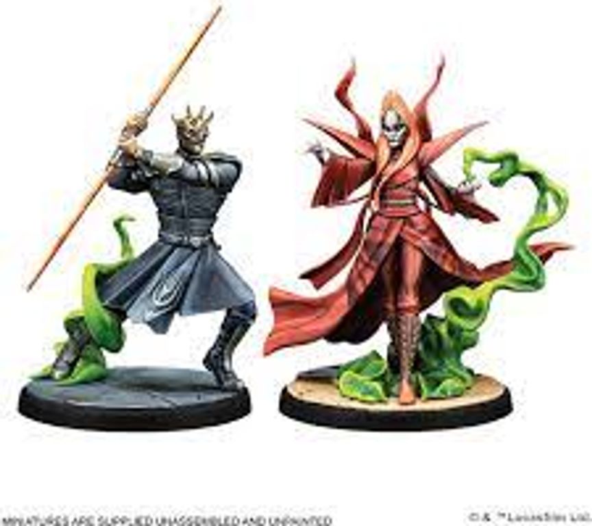 Star Wars: Shatterpoint - Witches of Dathomir miniatures