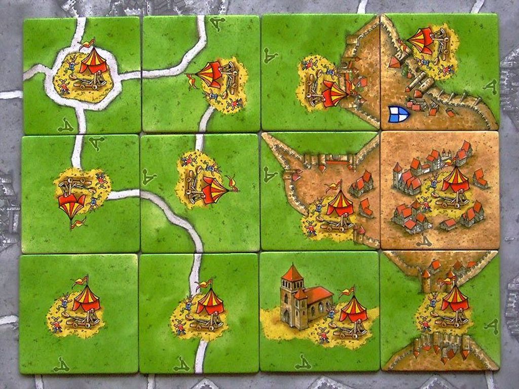 Carcassonne: Catapult tiles