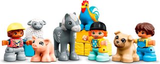 LEGO® DUPLO® Schuur, tractor & boerderijdieren verzorgen minifiguren