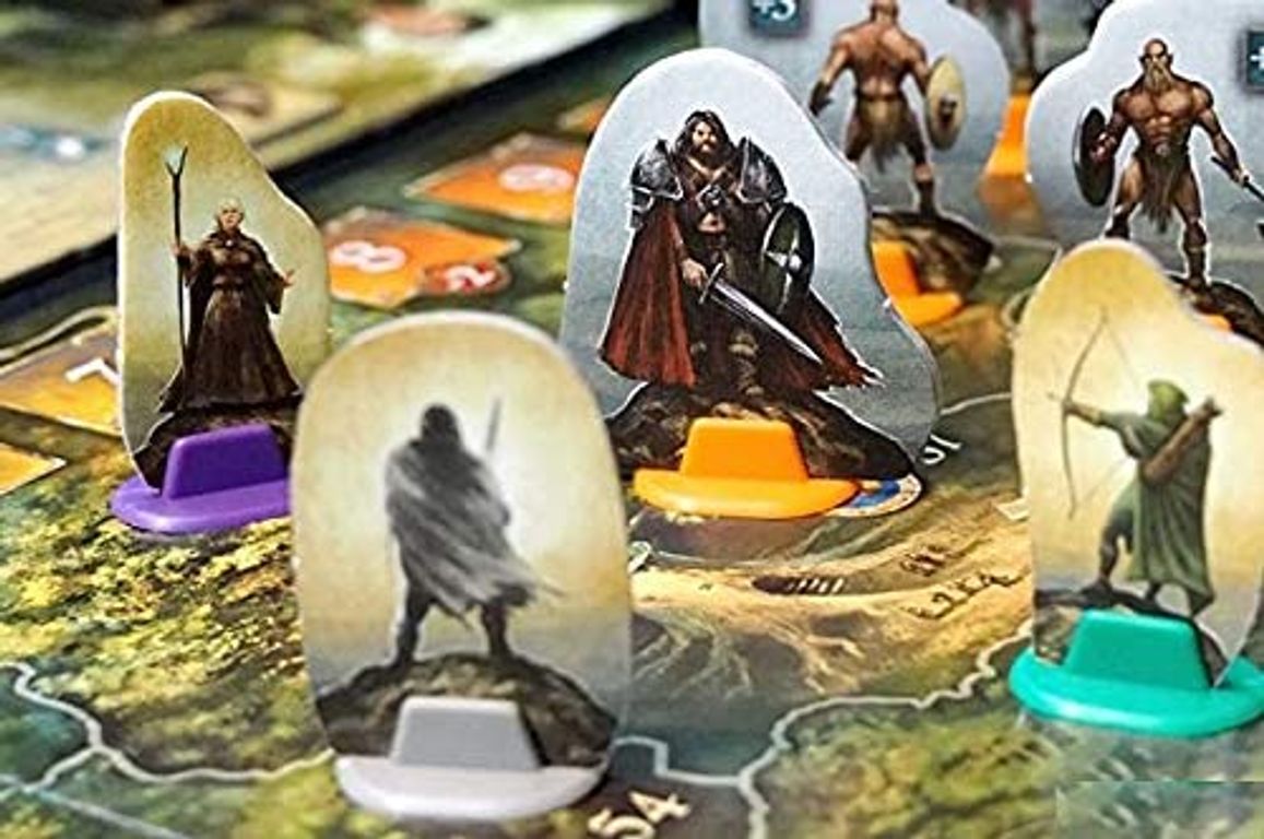 Legends of Andor: New Heroes partes