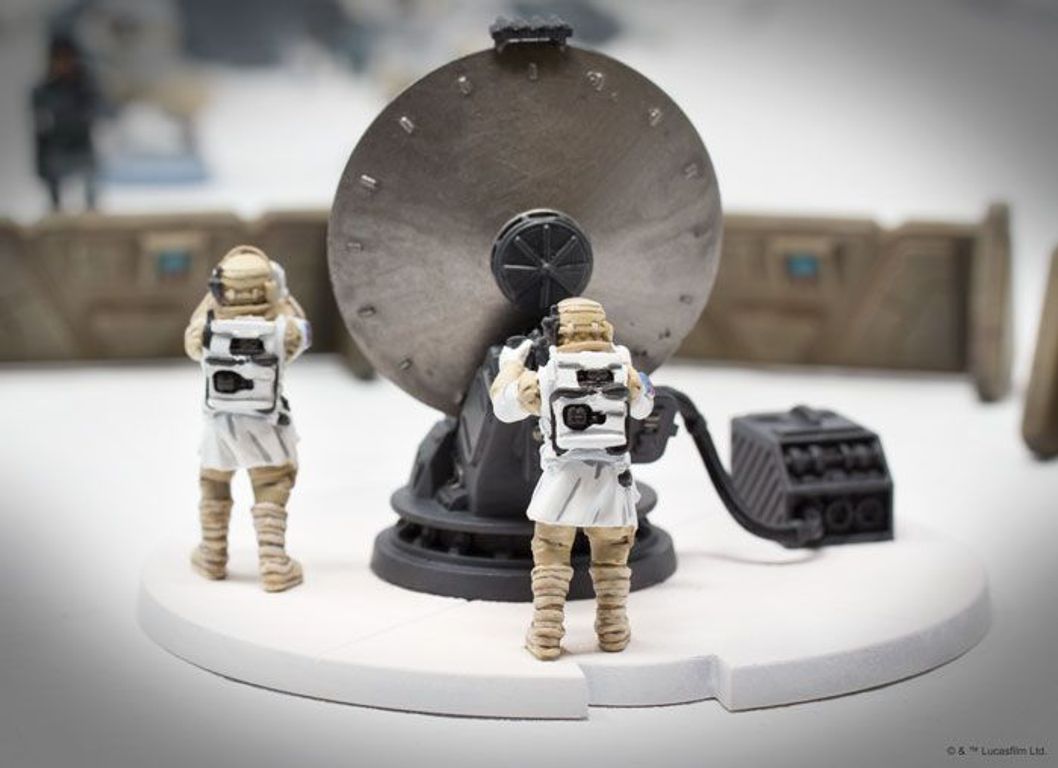 Star Wars: Legion – 1.4 FD Laser Cannon Team Unit Expansion jugabilidad