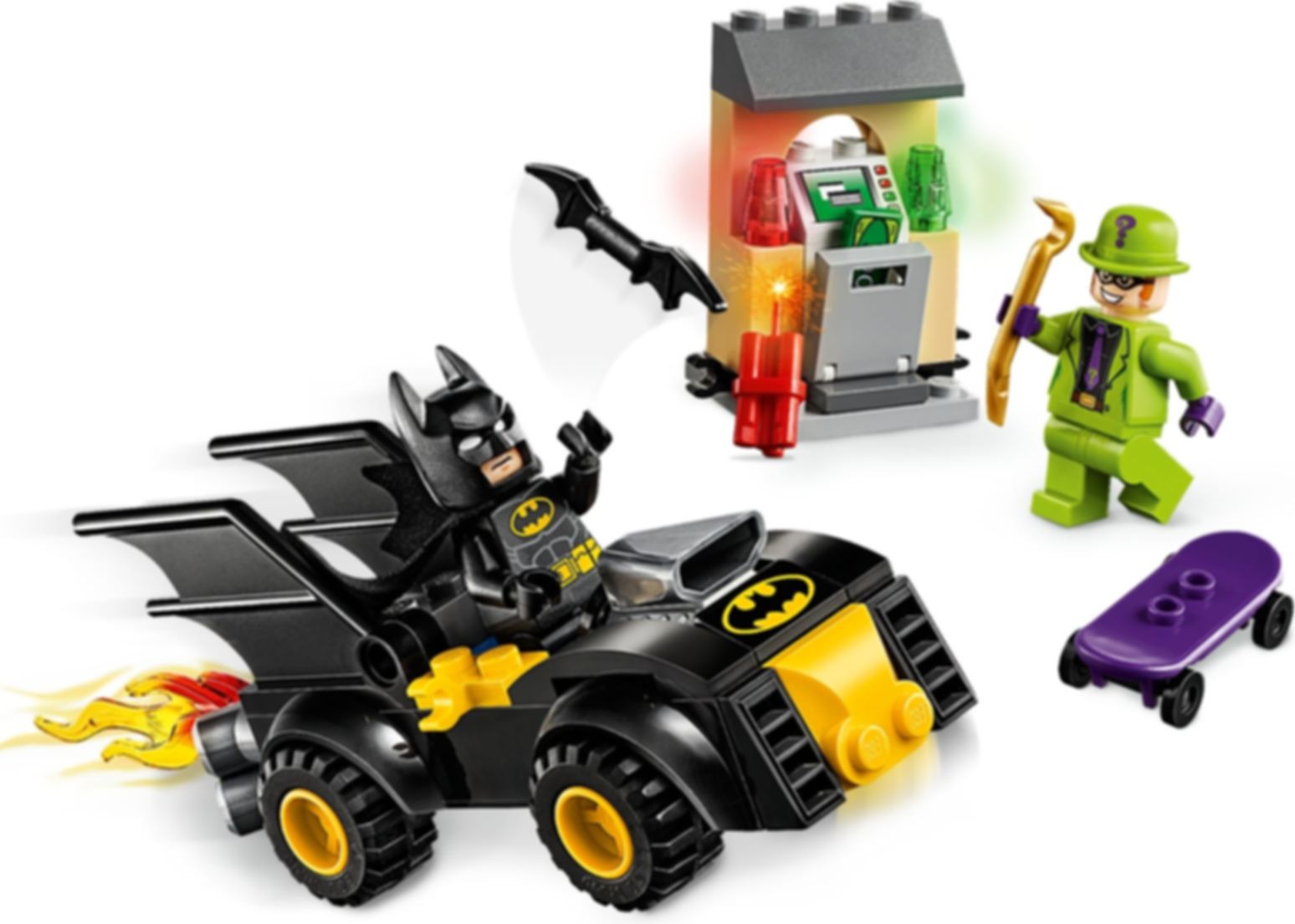 LEGO® DC Superheroes Batman™ vs. de roof van The Riddler™ speelwijze