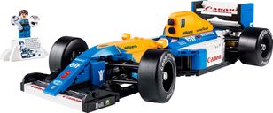 LEGO® Icons Williams Racing FW14B en Nigel Mansell componenten