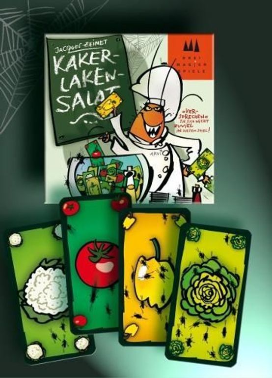 Kakkerlakken Salade kaarten