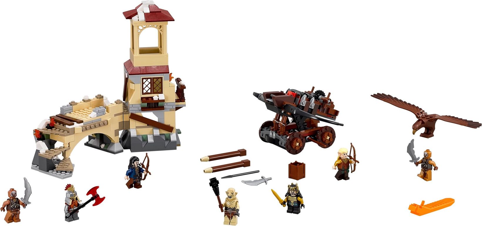 LEGO® The Hobbit The Battle of Five Armies components