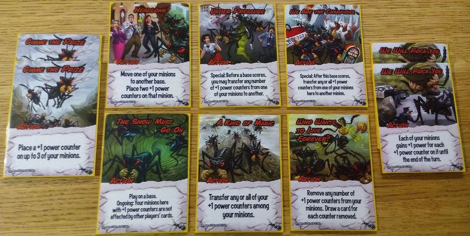 Smash Up: Choque de Monstruos cartas