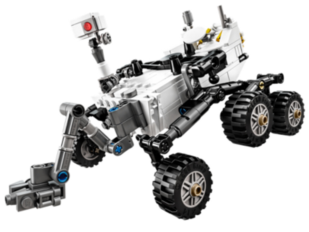 LEGO® Ideas Rover Curiosity du laboratoire scientifique pour Mars de la NASA composants