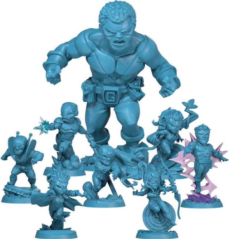 Marvel United: Civil War miniatures