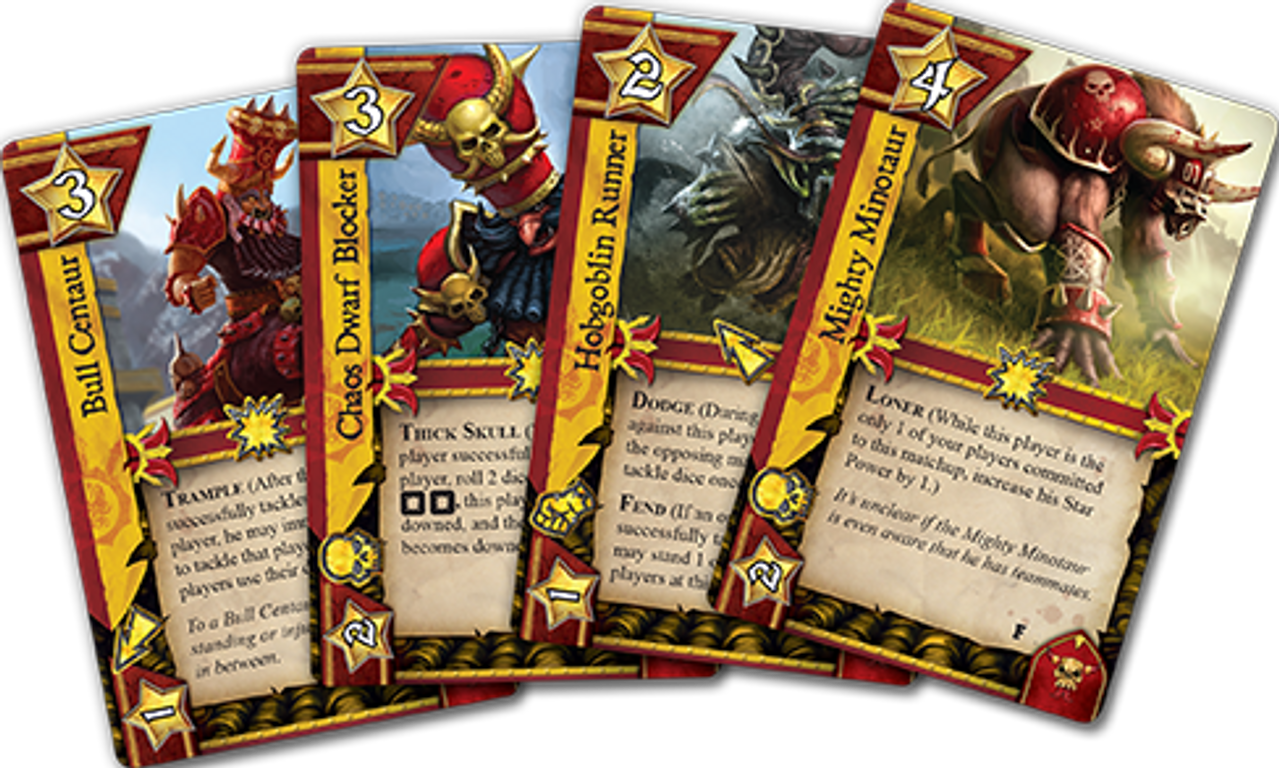 Blood Bowl: Team Manager - Le Jeu de Cartes - Coup Bas cartes