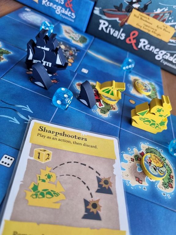 Ahoy: Rivals & Renegades components