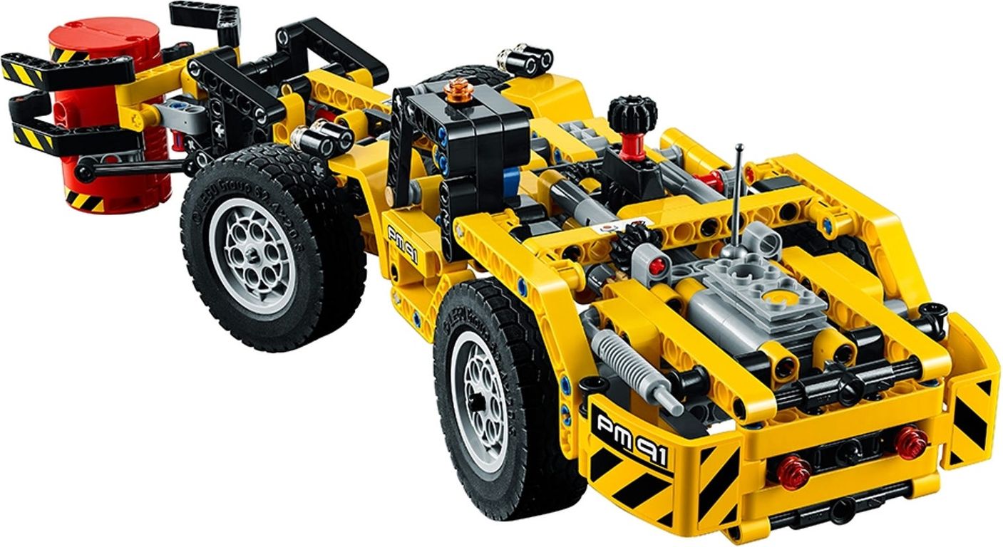 LEGO® Technic Bergbau-Lader rückseite