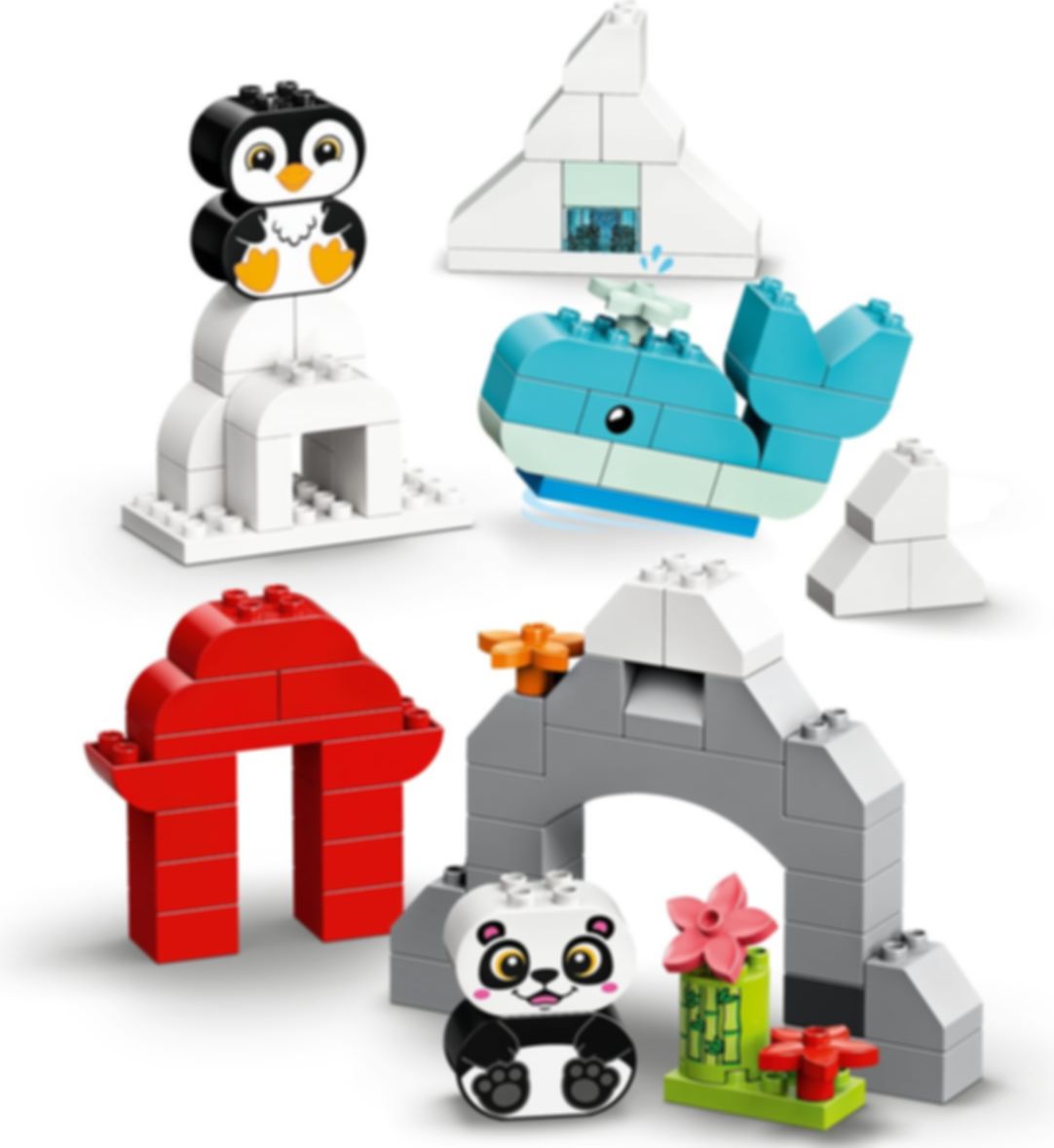LEGO® DUPLO® Les animaux créatifs composants