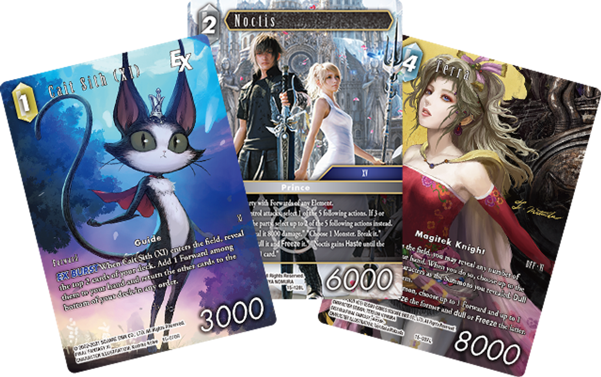 Final Fantasy TCG Opus XV Crystal Dominion Booster Box cartas