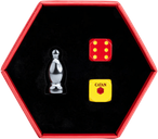 Catan Premium Robber & Metal Dice Set box