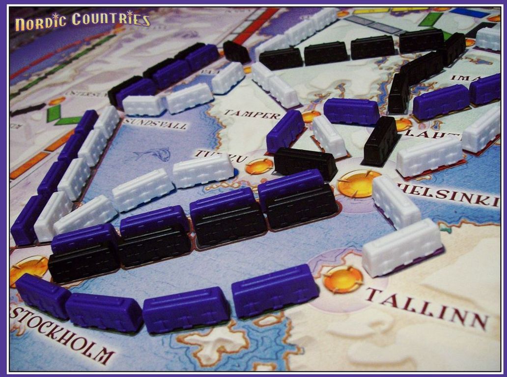 Ticket to Ride: Nordic Countries gameplay