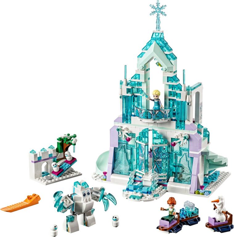 LEGO® Disney Palacio mágico de hielo de Elsa partes