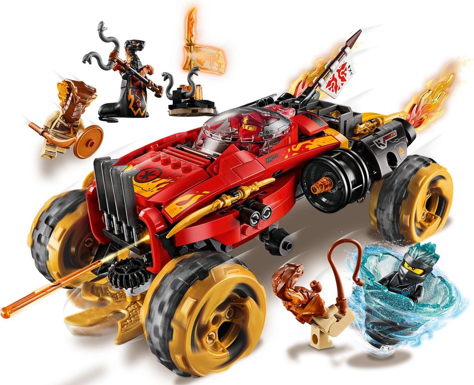 LEGO® Ninjago Le 4x4 Katana gameplay