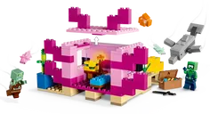 LEGO® Minecraft Das Axolotl-Haus innere